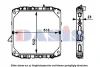 120093N AKS DASIS Радиатор охлаждения двигателя