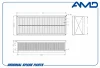 Превью - AMD.FA714 AMD Фильтр воздушный skoda octavia 1.8 tsi 04>, vw tiguan 2.0 tfsi (фото 2)