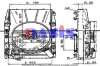 137011N AKS DASIS Интеркулер (радиатор интеркулера)