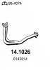 14.1026 ASSO Труба выхлопного газа