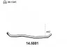 14.5001 ASSO Труба выхлопного газа