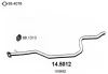 14.5012 ASSO Труба выхлопного газа