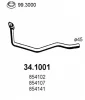 34.1001 ASSO Труба выхлопного газа