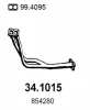 34.1015 ASSO Труба выхлопного газа