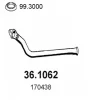 36.1062 ASSO Труба выхлопного газа