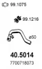 40.5014 ASSO Труба выхлопного газа
