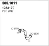 505.1011 ASSO Труба выхлопного газа
