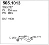 505.1013 ASSO Труба выхлопного газа