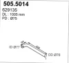505.5014 ASSO Труба выхлопного газа