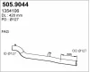 505.9044 ASSO Труба выхлопного газа