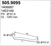 505.9095 ASSO Труба выхлопного газа