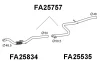 FA25757 VENEPORTE Труба выхлопного газа