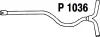 P1036 FENNO Труба выхлопного газа