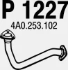 P1227 FENNO Труба выхлопного газа