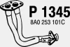 P1345 FENNO Труба выхлопного газа
