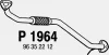P1964 FENNO Труба выхлопного газа