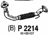 P2214 FENNO Труба выхлопного газа
