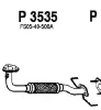 P3535 FENNO Труба выхлопного газа