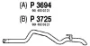 P3694 FENNO Труба выхлопного газа