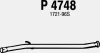 P4748 FENNO Труба выхлопного газа