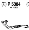 P5384 FENNO Труба выхлопного газа