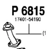 P6815 FENNO Труба выхлопного газа