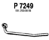 P7249 FENNO Труба выхлопного газа