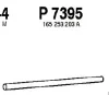 P7395 FENNO Труба выхлопного газа