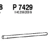 P7429 FENNO Труба выхлопного газа