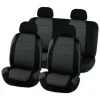 A0508010 ARNEZI Комплект чехлов-рубашек на сиденья с подголовниками черный с серым 8 предметов a0508010