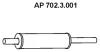 702.3.001 EBERSPÄCHER Предглушитель выхлопных газов
