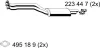 284011 ERNST Предглушитель выхлопных газов
