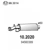 10.2020 ASSO Предглушитель выхлопных газов