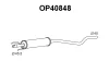 OP40848 VENEPORTE Предглушитель выхлопных газов
