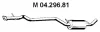 04.296.81 EBERSPÄCHER Средний глушитель выхлопных газов