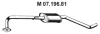 07.196.81 EBERSPÄCHER Средний глушитель выхлопных газов