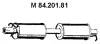 84.201.81 EBERSPÄCHER Средний глушитель выхлопных газов