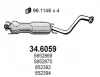34.6059 ASSO Средний глушитель выхлопных газов