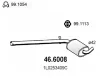 46.6008 ASSO Средний глушитель выхлопных газов