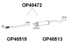 OP40472 VENEPORTE Средний глушитель выхлопных газов