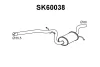 SK60038 VENEPORTE Средний глушитель выхлопных газов