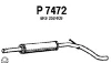 P7472 FENNO Средний глушитель выхлопных газов