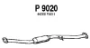 P9020 FENNO Средний глушитель выхлопных газов
