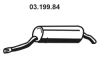 03.199.84 EBERSPÄCHER Глушитель выхлопных газов конечный