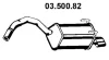 03.500.82 EBERSPÄCHER Глушитель выхлопных газов конечный