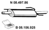 08.497.86 EBERSPÄCHER Глушитель выхлопных газов конечный