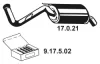 17.0.21 EBERSPÄCHER Глушитель выхлопных газов конечный