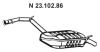 23.102.86 EBERSPÄCHER Глушитель выхлопных газов конечный