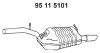 95 11 5101 EBERSPÄCHER Глушитель выхлопных газов конечный