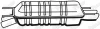 617456 FONOS Глушитель выхлопных газов конечный